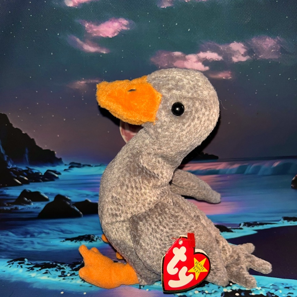 Ty Beanie Baby Rare HonksThe Duck